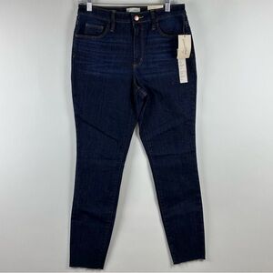 Universal Thread Women's High Rise Super Stretch Skinny Jeans w/ Raw Hem